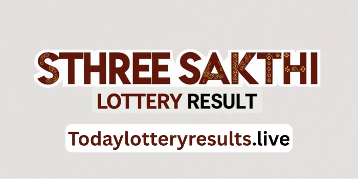 Sthree sakthi lottery